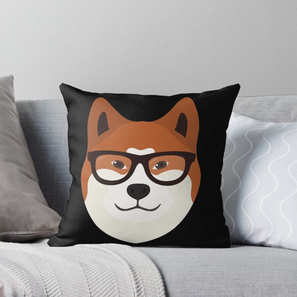 Item preview, Funny shiba in glasses designed and sold by FeaturedStore.