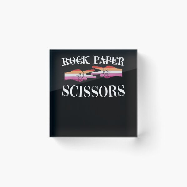 Item preview, Rock Paper Scissors Lgbtq Pride Month Lesbian Pride Flag designed and sold by jerrie9.