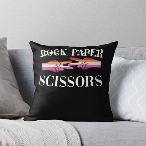 Item preview, Rock Paper Scissors Lgbtq Pride Month Lesbian Pride Flag designed and sold by jerrie9.