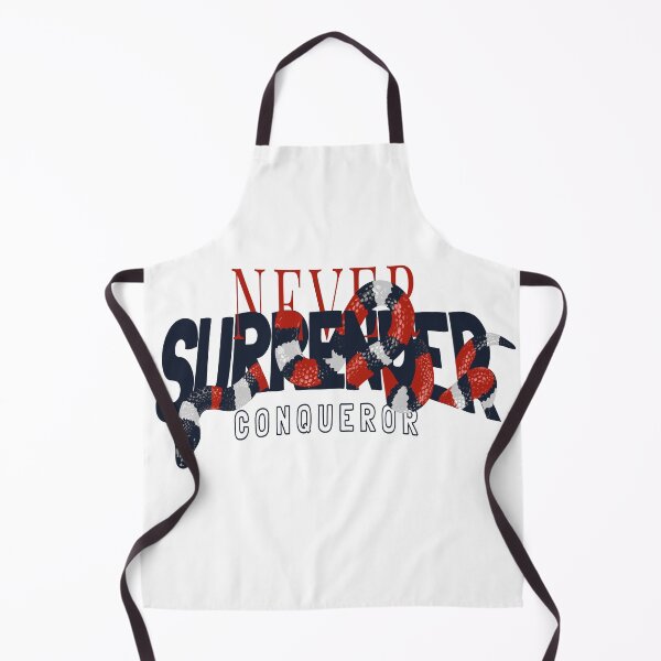 Item preview, Never Surrender Slogan with Snake Graphics Illustration designed and sold by Peekonet.