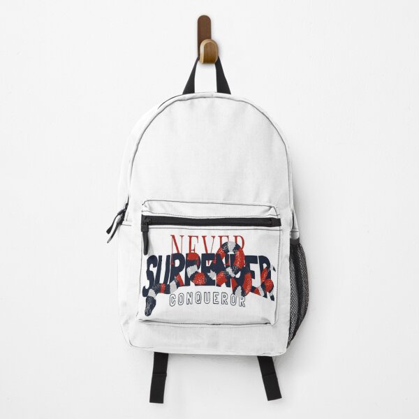 Item preview, Never Surrender Slogan with Snake Graphics Illustration designed and sold by Peekonet.