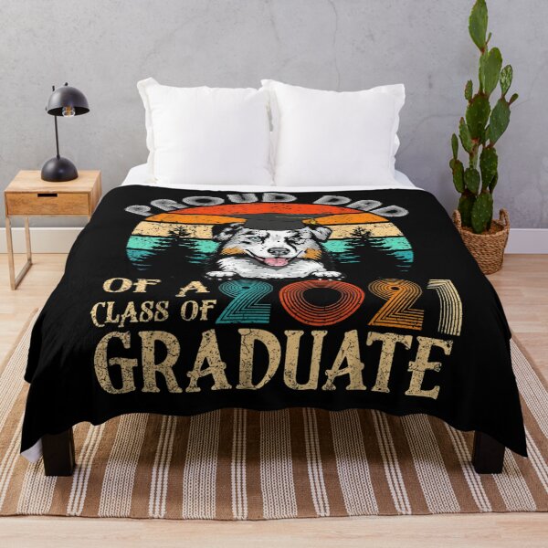 Item preview, Proud Dad Of A Class Of 2021 Graduate Australian Shepherd designed and sold by laurader.