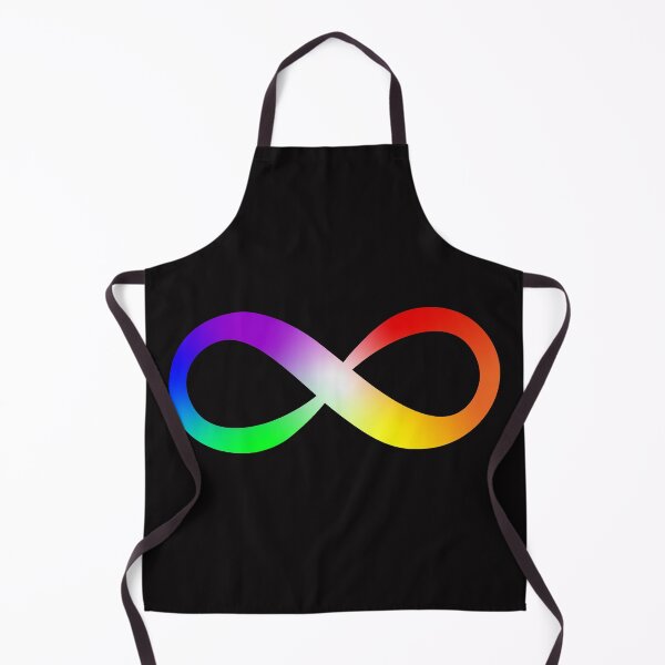 Item preview, Neurodiversity Rainbow Infinity Symbol  designed and sold by AzraelAbbadon.