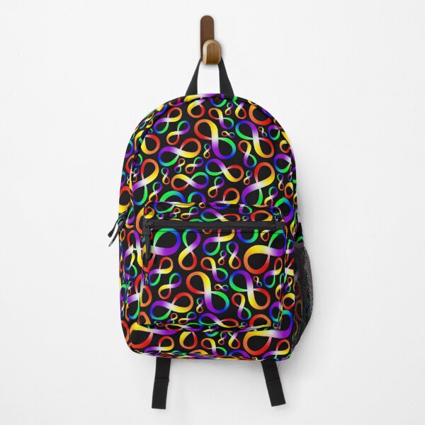 Item preview, Neurodiversity Rainbow Infinity Symbol designed and sold by AzraelAbbadon.