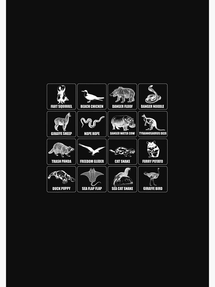 Meme Animals Funny Animal Names Of The World.png" Spiral