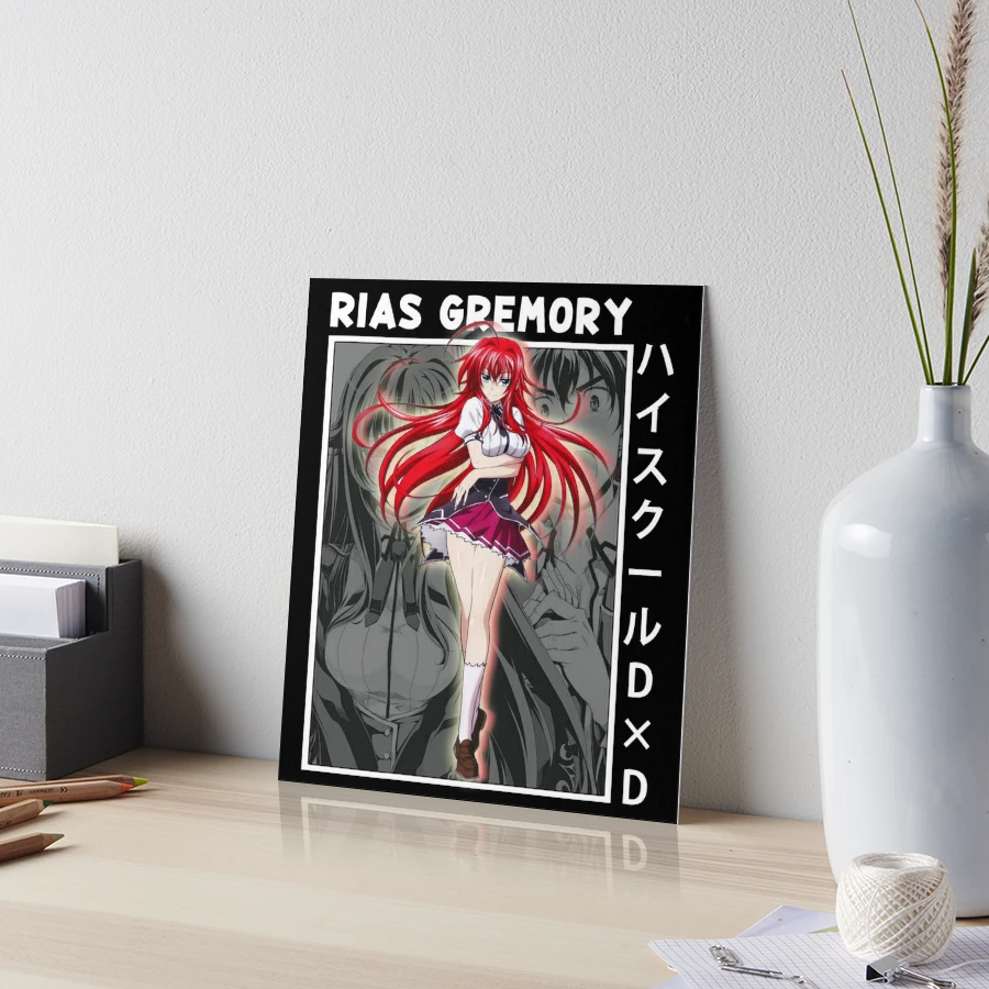 High School DxD Anime Character Rias Gremory | Art Board Print