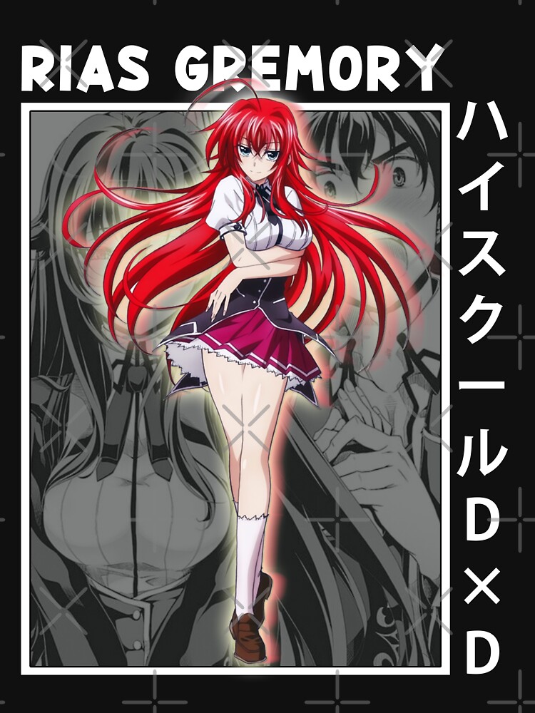 High School DxD Anime Character Rias Gremory Essential T-Shirt for Sale by  MariaThelma5