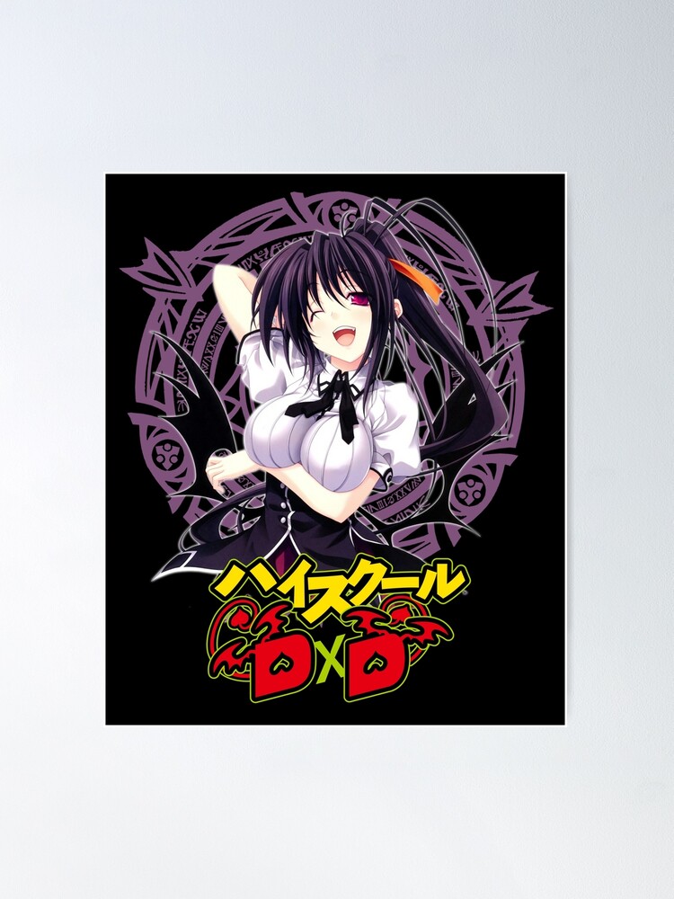 High School DxD Anime Main Characters Poster for Sale by MariaThelma5