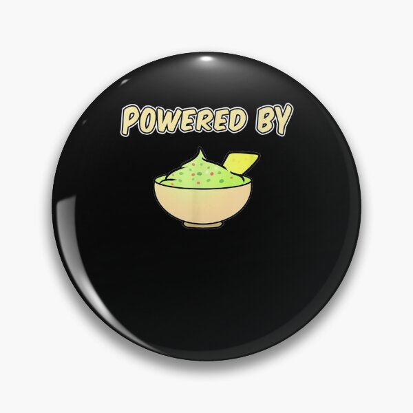 Item preview, Powered By Guac For Avocado Lover designed and sold by laurader.
