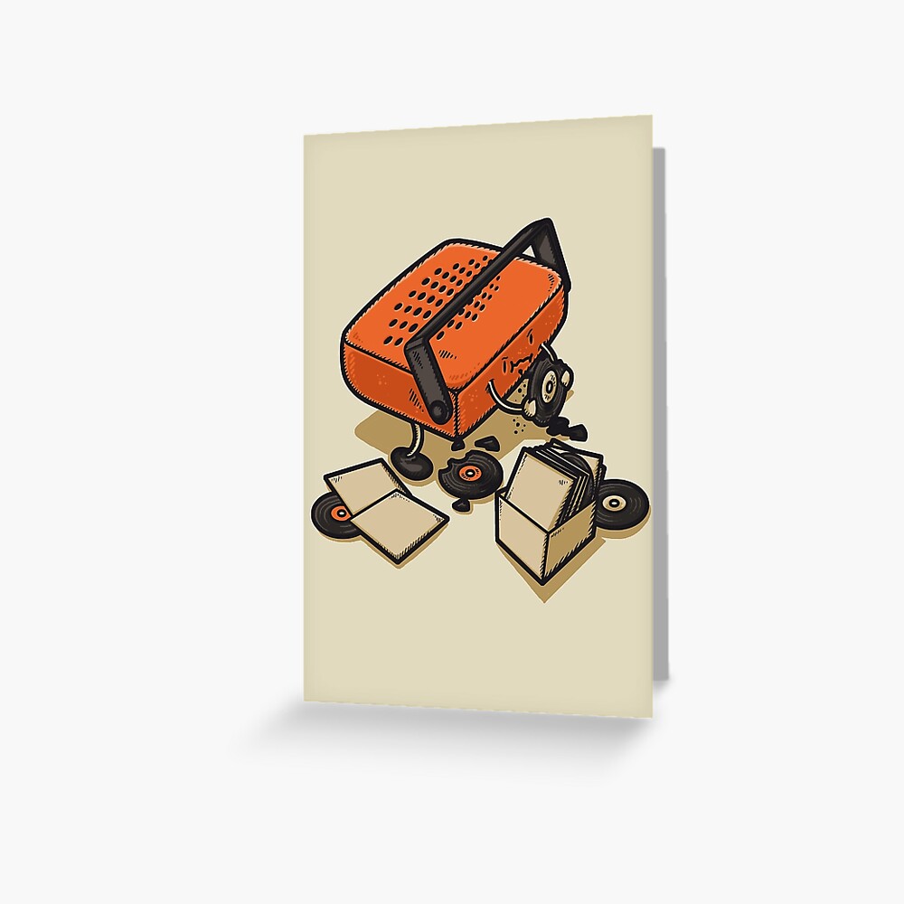 Item preview, Greeting Card designed and sold by Letter-Q.