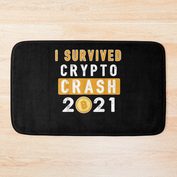 Item preview, Funny I Survived Crypto Market Crash 2021 Cryptocurrency designed and sold by laurader.