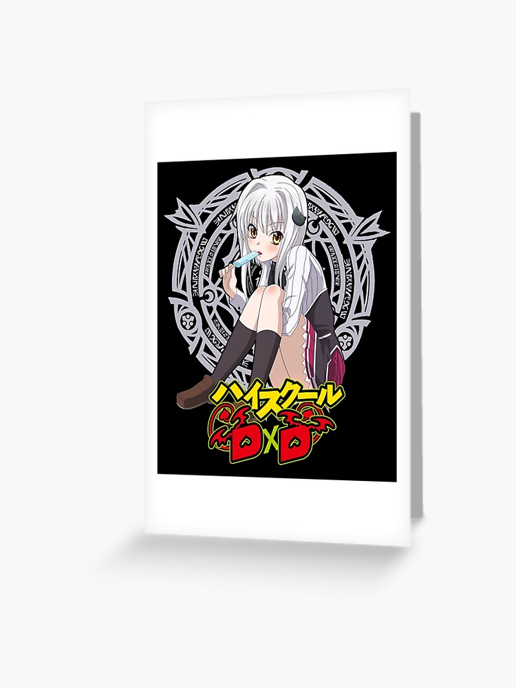 High School DxD Anime Character Tojo Koneko Greeting Card for Sale by  MariaThelma5