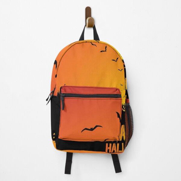 Item preview, Happy Halloween Pumpkin & Bat Classical designed and sold by Sam-DesignMart.