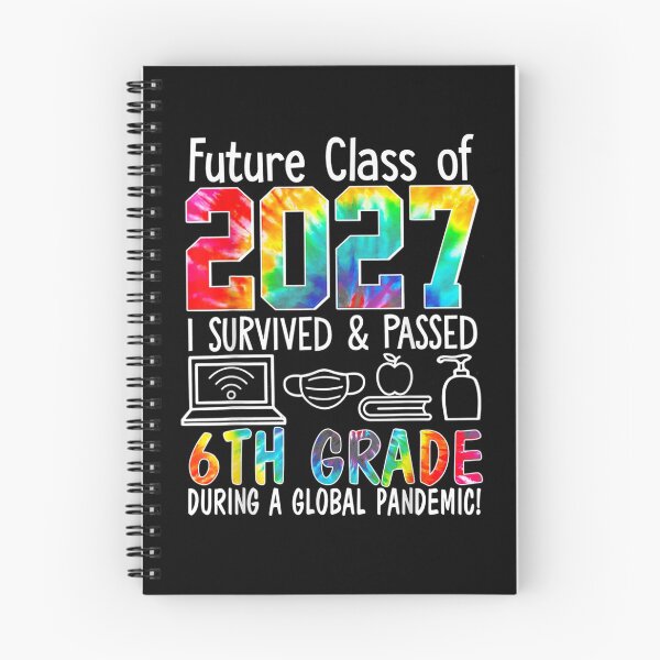 Item preview, Future Class Of 2027 I Survived Passed 6th Grade Tie Dye designed and sold by laurader.