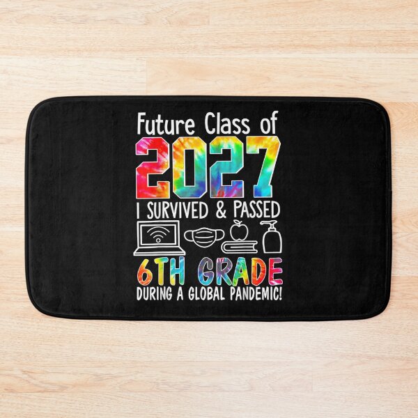 Item preview, Future Class Of 2027 I Survived Passed 6th Grade Tie Dye designed and sold by laurader.