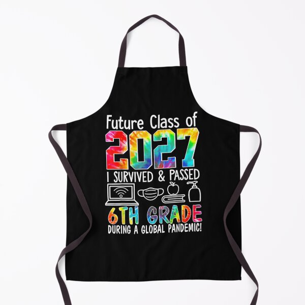 Item preview, Future Class Of 2027 I Survived Passed 6th Grade Tie Dye designed and sold by laurader.