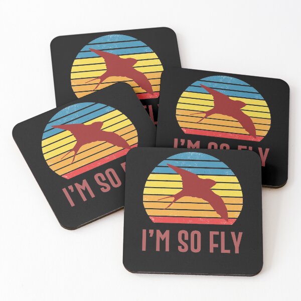 Item preview, I'm So Fly Retro Style Vintage Bird Gift designed and sold by Mesyo.