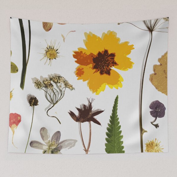 Item preview, pattern pressed flowers designed and sold by RanitasArt.