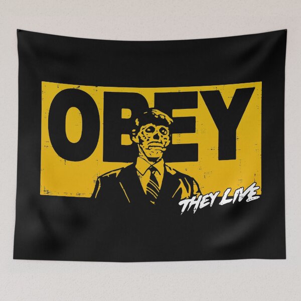 Item preview, They Live Obey designed and sold by FloralCollusion.