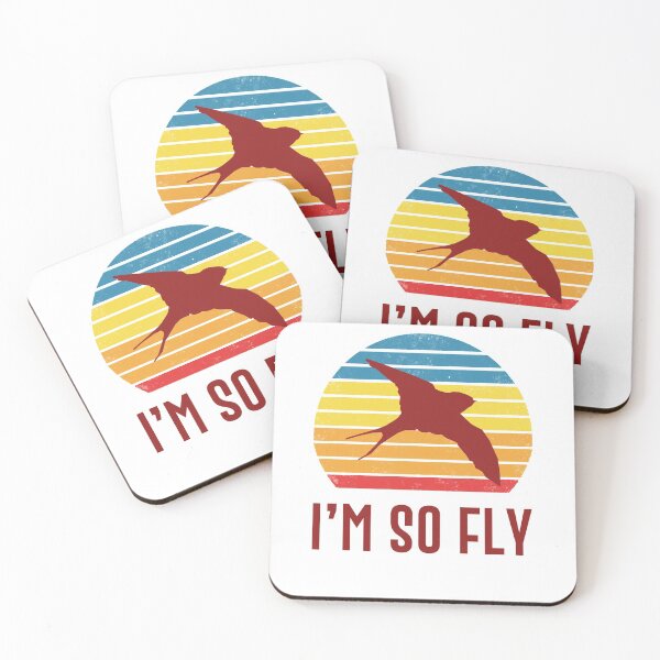 Item preview, I'm So Fly Retro Style Vintage Bird Gift designed and sold by Mesyo.
