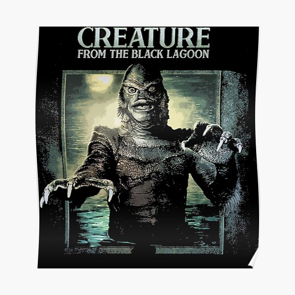 Mens Funny Creature from the Black Lagoon Poster