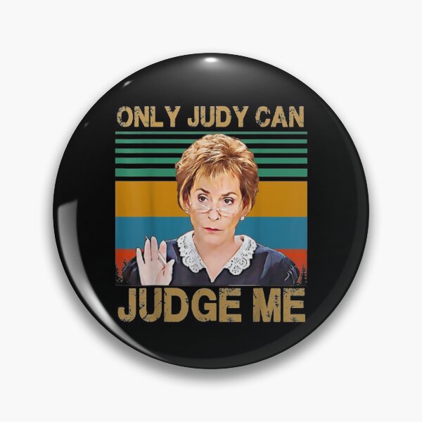Item preview, Funny Only Judy can judge me Retro Vintage designed and sold by tiffanyart53.