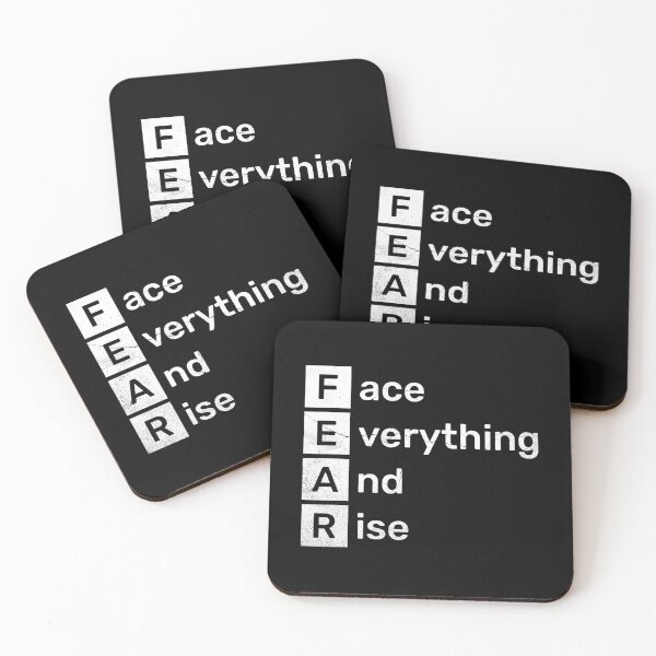 Item preview, Motivation Quote Overcome Your Fears Success Mindset designed and sold by CreatDifference.