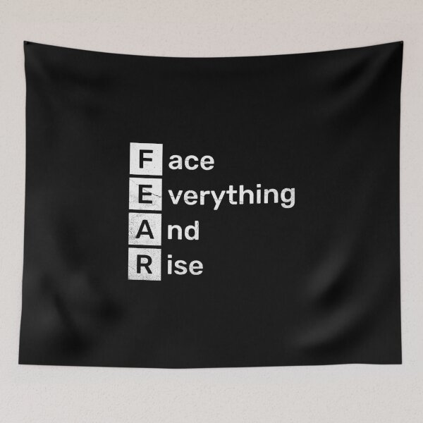Item preview, Motivation Quote Overcome Your Fears Success Mindset designed and sold by CreatDifference.