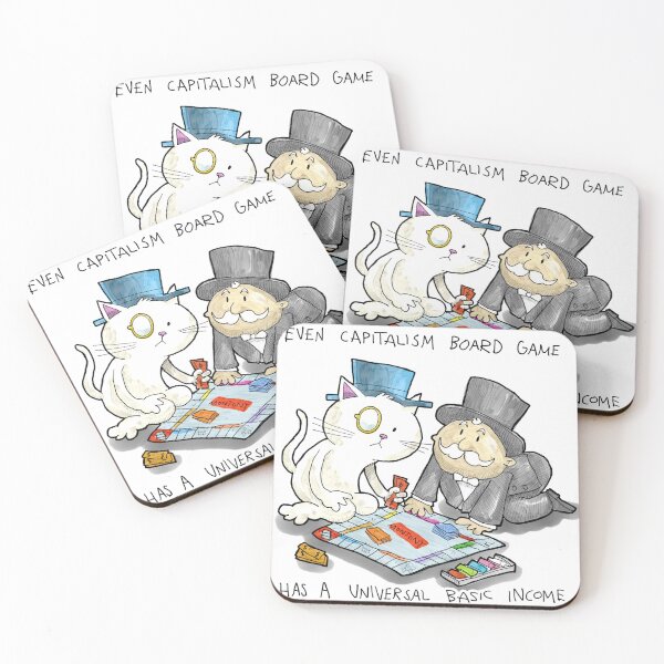 Item preview, Dapper Cat - Capitalism Board Game designed and sold by johnnybuzt.