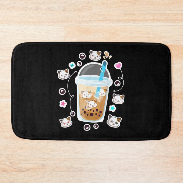 Item preview, Cat Boba Tea Bubble Tea Anime Kawaii Neko Funny Cat Boba Tea designed and sold by laurader.