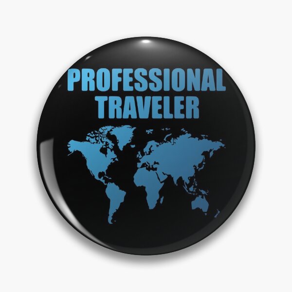 Item preview, Professional Traveler  designed and sold by TravelScientist.