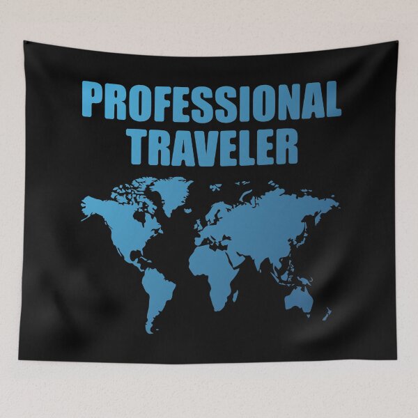 Item preview, Professional Traveler  designed and sold by TravelScientist.