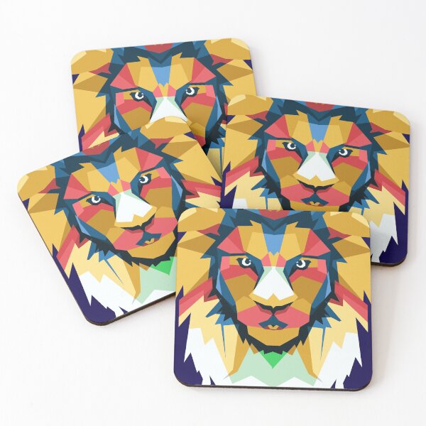 Item preview, Lion Mandala Popart designed and sold by ShurikenStore.