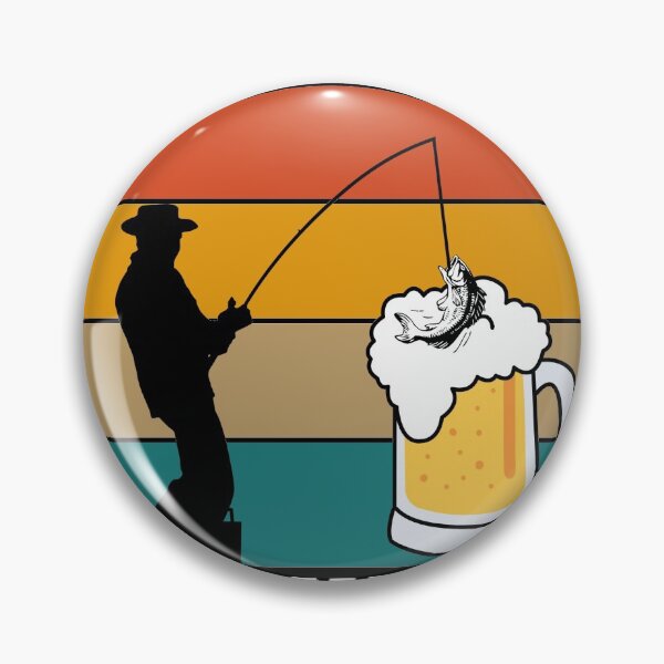 Item preview, I LIKE BEER AND FISHING designed and sold by DIDAKU.