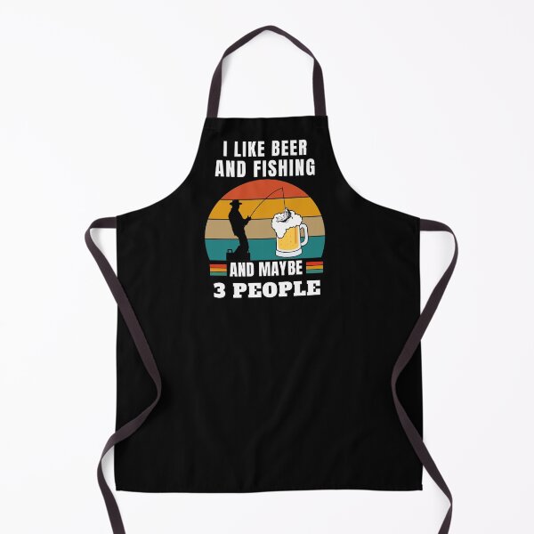 Item preview, I LIKE BEER AND FISHING designed and sold by DIDAKU.