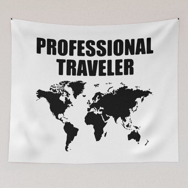 Item preview, Professional Traveler  designed and sold by TravelScientist.