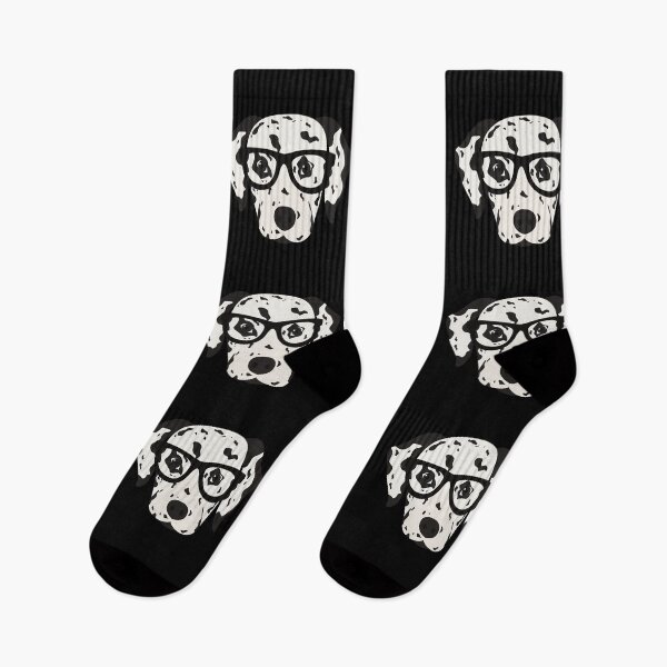 Item preview, Black and white dog in glasses designed and sold by FeaturedStore.