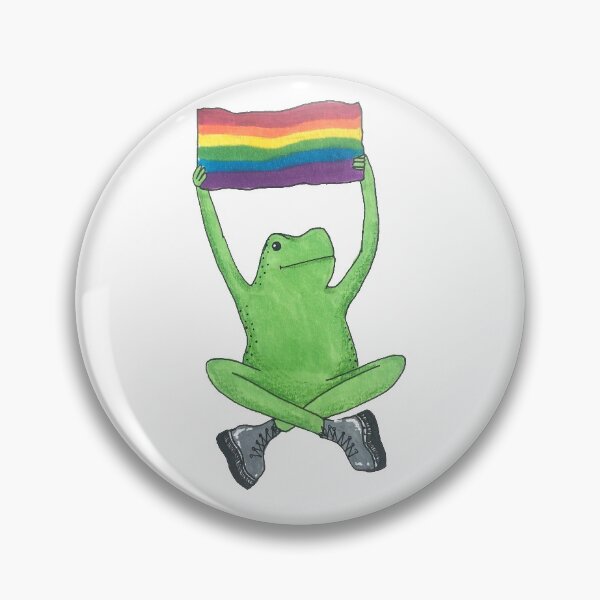 Item preview, pride frog designed and sold by maliacollins.