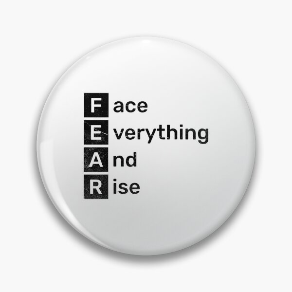 Item preview, Motivation Quote Overcome Your Fears Mindset Success  designed and sold by CreatDifference.