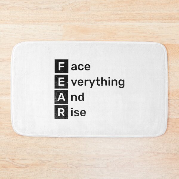 Item preview, Motivation Quote Overcome Your Fears Mindset Success  designed and sold by CreatDifference.