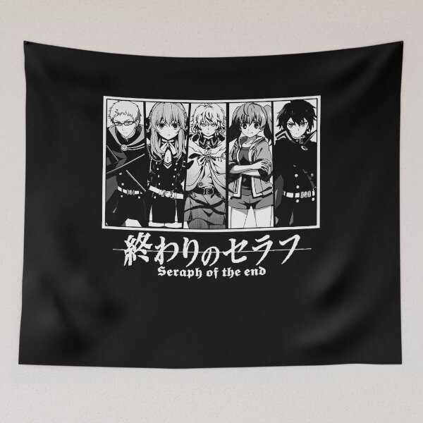 Item preview, Seraph of the End Anime Main Characters Art designed and sold by MariaThelma5.