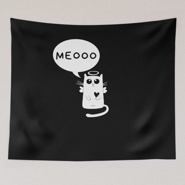 Item preview, Ghost Angel Cat - Meooo designed and sold by BellaVille.