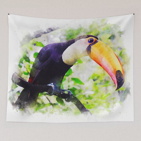 Item preview, Tropical Toucan Bird designed and sold by AM FineArtPrints.