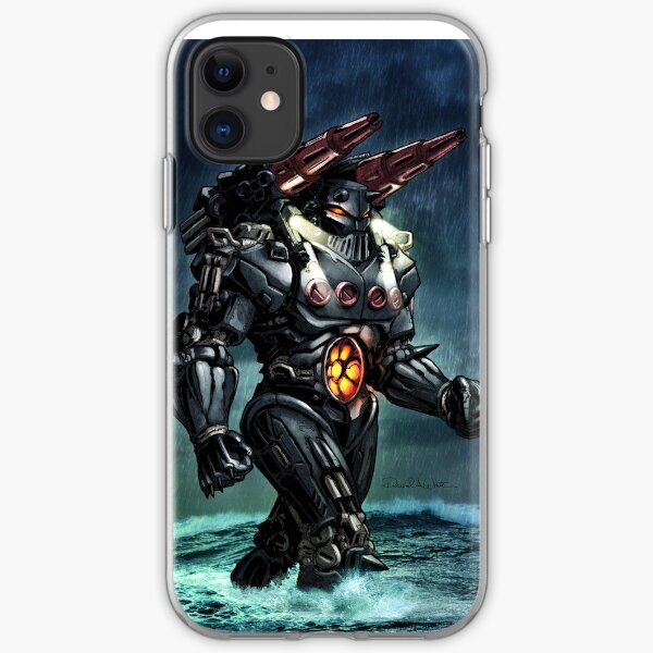 Mecha Baron Karza Jeager iPhone Soft Case