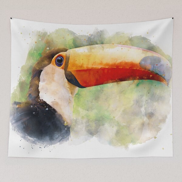 Item preview, Tropical Toucan Bird designed and sold by AM FineArtPrints.