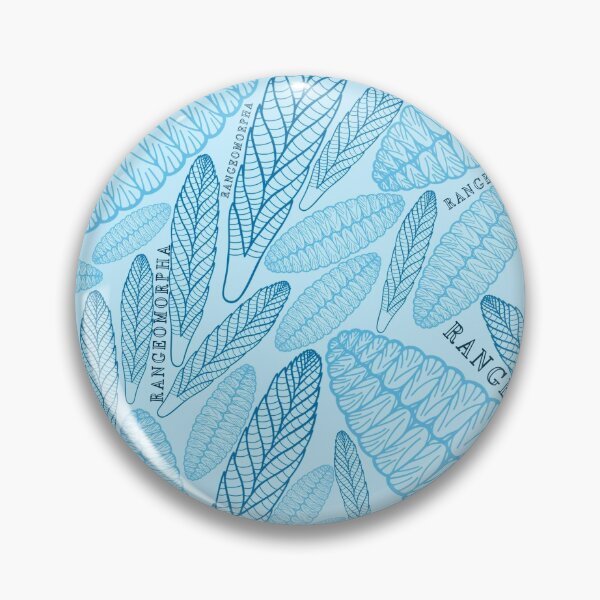 Item preview, Blue Rangeomorpha Ediacaran fossils designed and sold by Project-Palaeo.