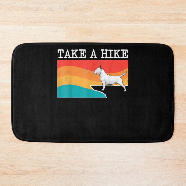 Aperçu de l'œuvre Funny Take A Hike Bull Terrier Graphique Randonnée créée et vendue par laurader.