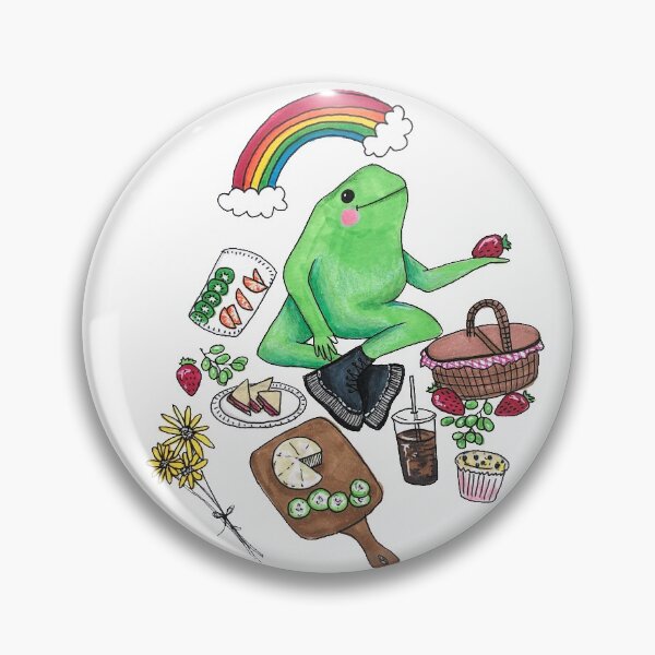 Item preview, picnic frog designed and sold by maliacollins.