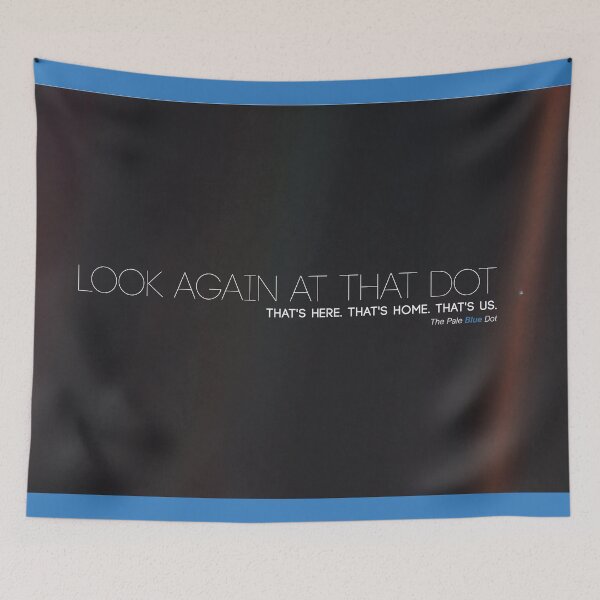 Item preview, Pale Blue Dot the original - planet earth, 1990 - Carl Sagan designed and sold by artColourized.