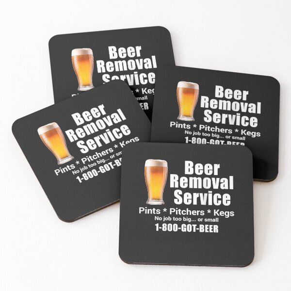 Item preview, Beer Removal Service No Job Is Too Big Or Small T-Shirt designed and sold by United-Carlos.